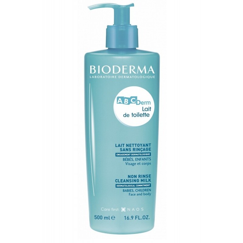 Bioderma ABCDerm Lait de Toilette loputamata puhastuspiim 500 ml