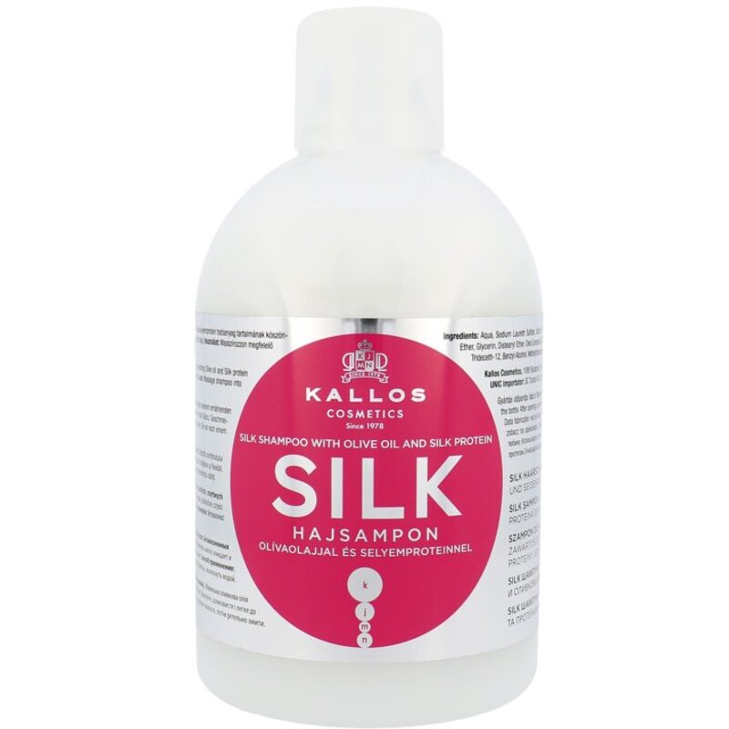 Kallos Siidšampoon 1000 ml