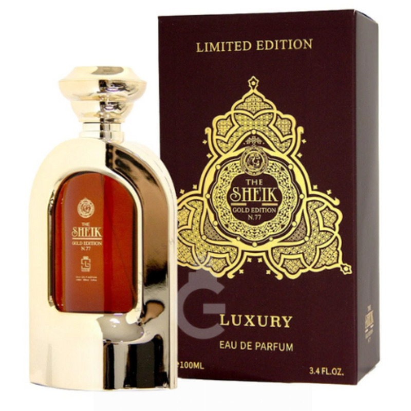 The Sheik N.77 Luxury Gold Edition parfüüm 100 ml