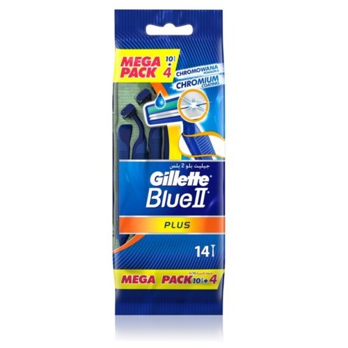 Blue2 Plus – ühekordsed žiletid, 6 tk