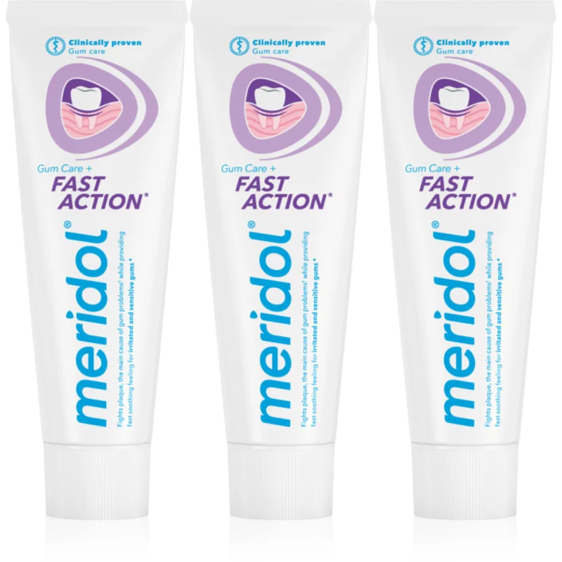 meridol Fast Action hambapasta 3 x 75ml